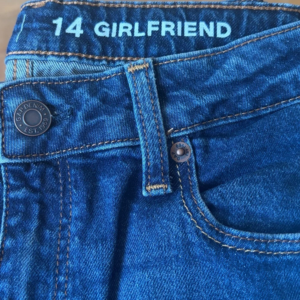 BNWT Gap Kids Boyfriend Jeans Dark Wash